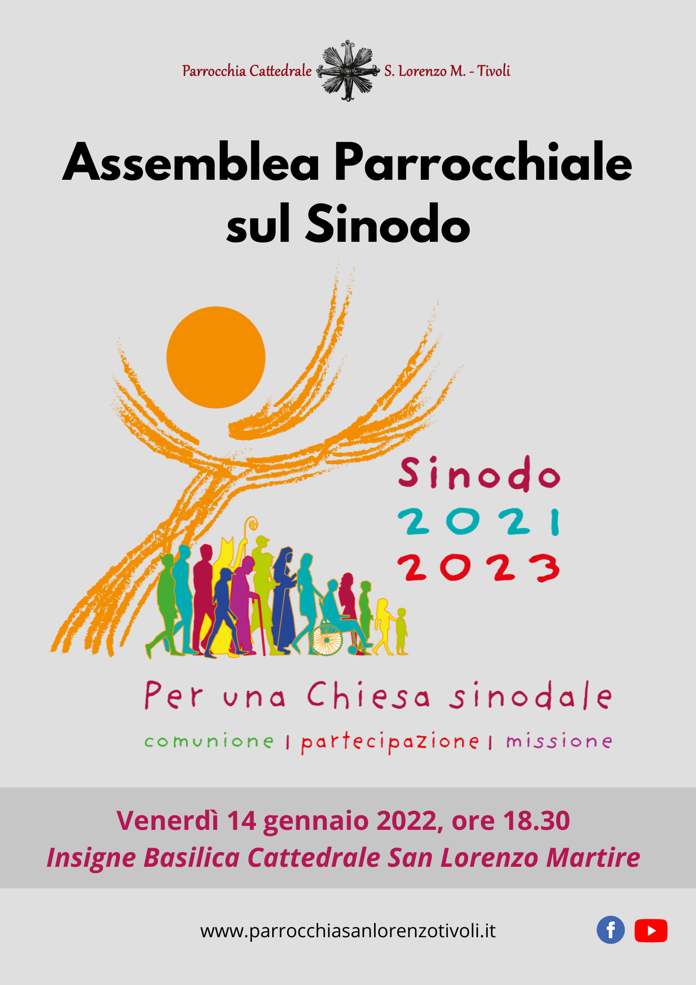 Assemblea Parrocchiale sul Sinodo il 14 gennaio 2022
