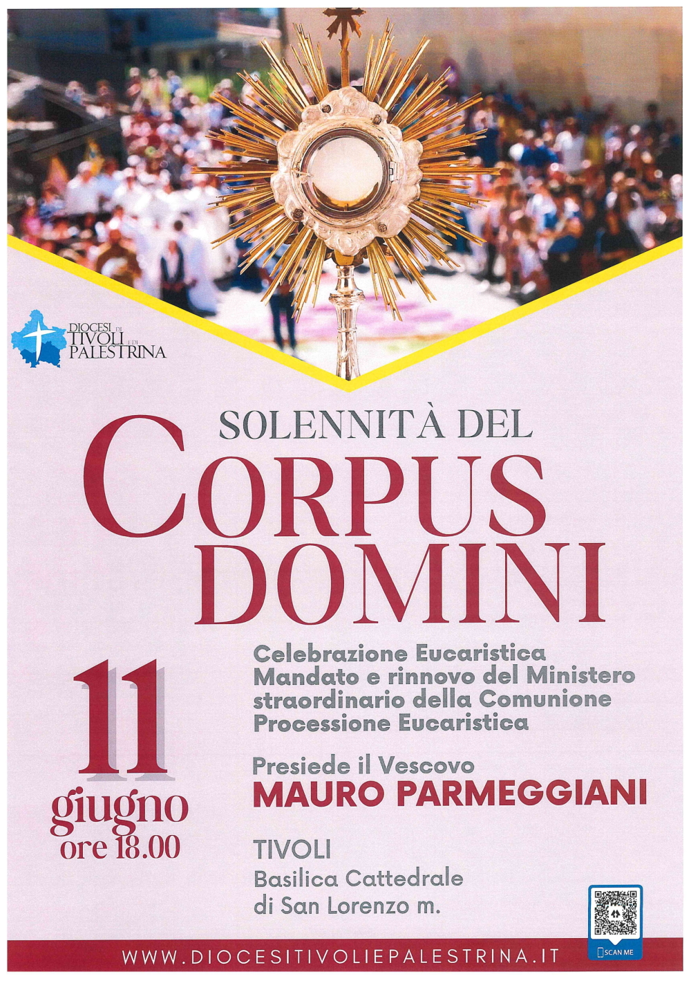 Solennità del Corpus Domini in Cattedrale l’11 giugno 2023